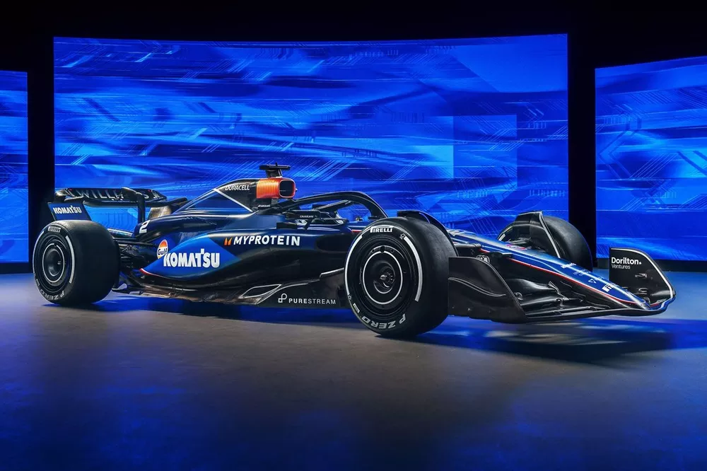 Williams Car Launch Ignites 2024 Season with Blue Blitz